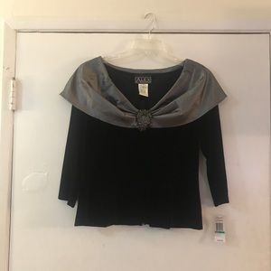 Women’s velvet dress shirt